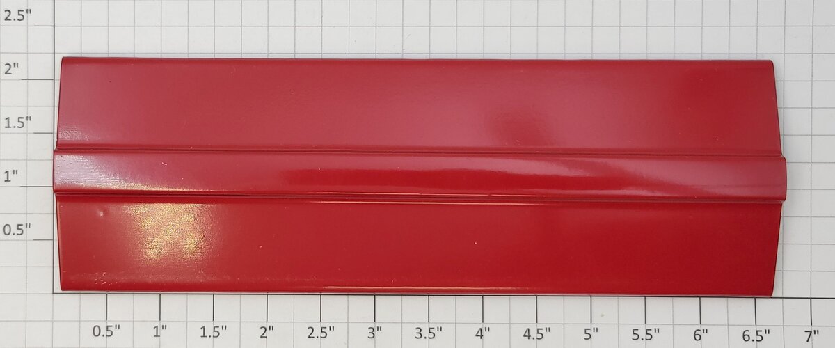 American Flyer 0926-6 Red Metal Freight Car Roof