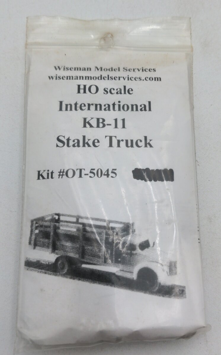 Wiseman Model Services OT-5045 HO Scale International KB-11 Stake Truck Kit