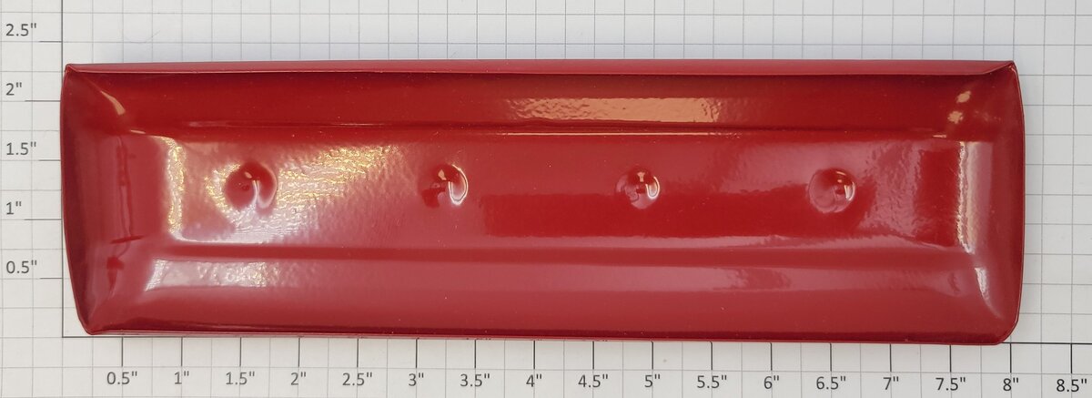 Ives 060-11 Repainted Red 60 Series Passenger Car Roof