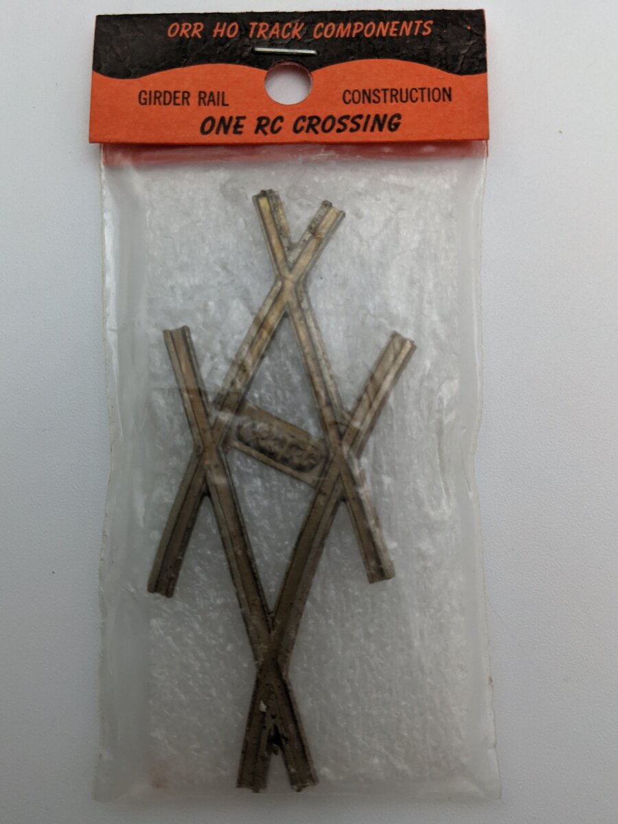 ORR HO Girder Rail One RC Crossing