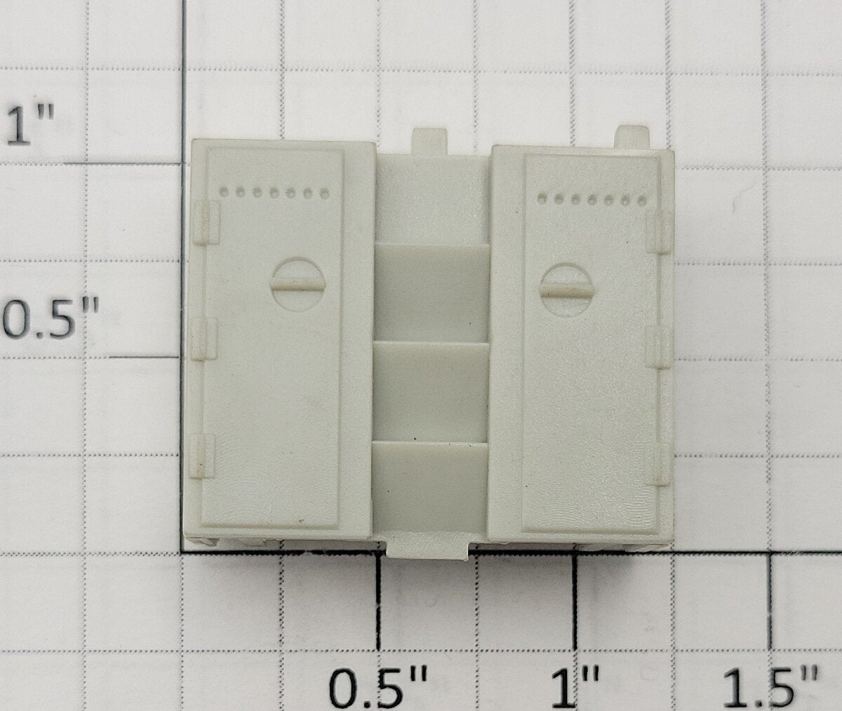 S-Helper 650-05-02 Unpainted Plastic Lockers
