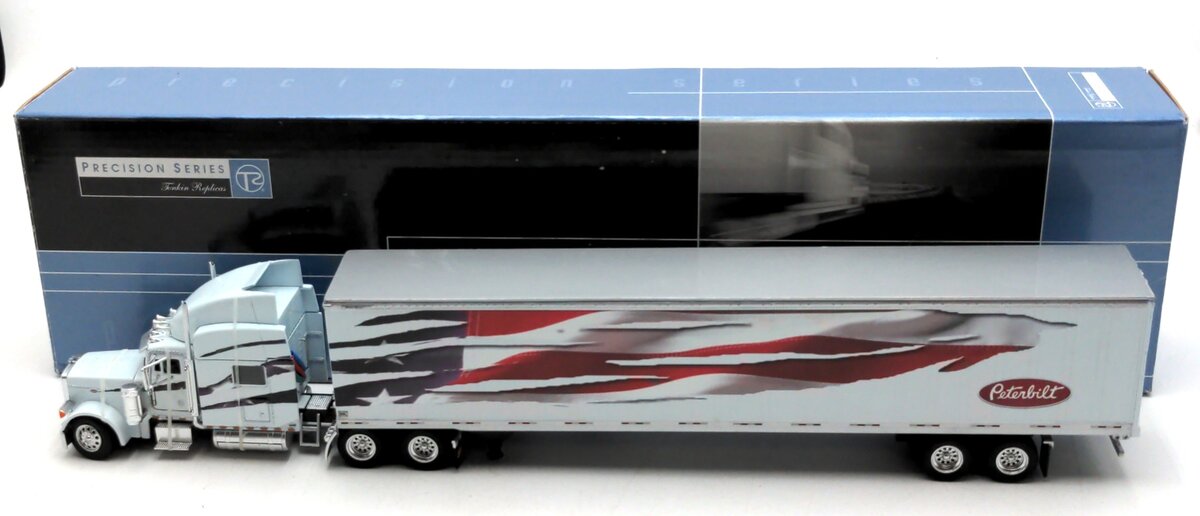 Tonkin 379 1:53 Scale Peterbilt 379 w/ 53' Dry Van Patriotic