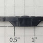 S-Helper 652-05-04 S Scale Black Plastic Freight Truck Bolster