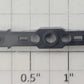 S-Helper 652-05-04 S Scale Black Plastic Freight Truck Bolster
