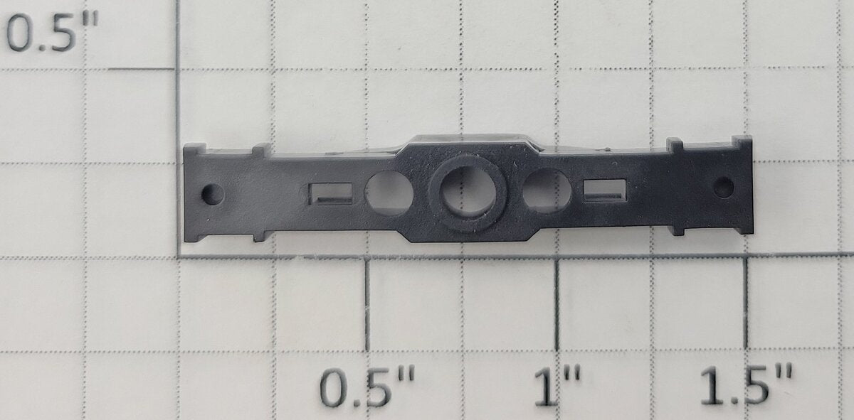 S-Helper 652-05-04 S Scale Black Plastic Freight Truck Bolster