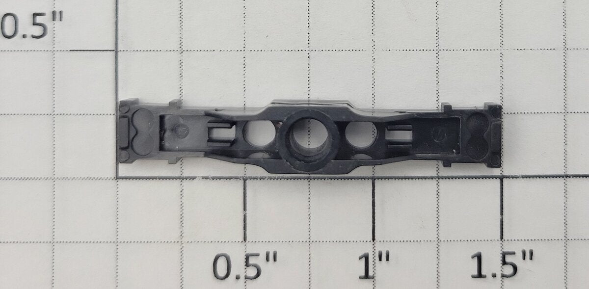 S-Helper 652-05-04 S Scale Black Plastic Freight Truck Bolster