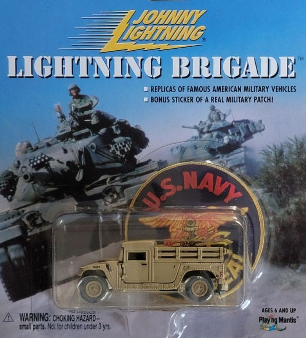 Playing Mantis 305-01 1:64 Scale M998 Humvee Desert Storm w/Military Patch