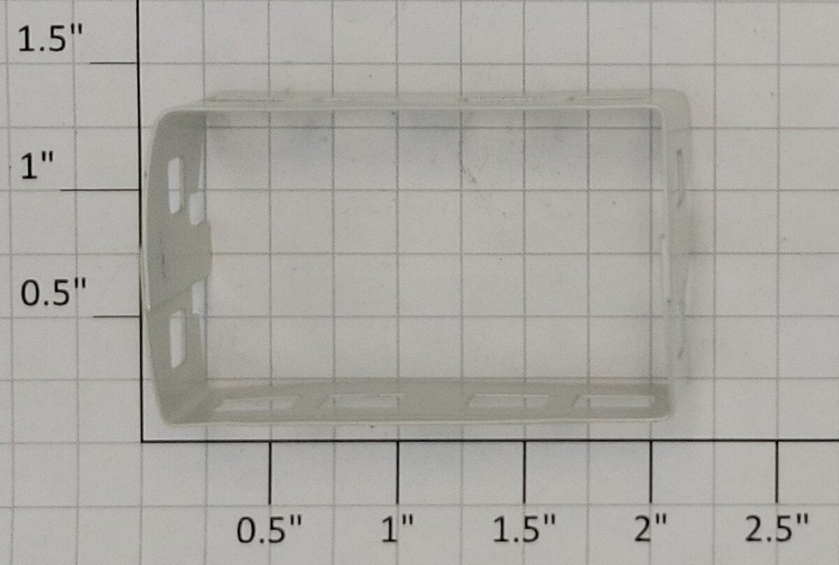 Ives 67-15 O Gauge Stamped Metal White Caboose Cupola without Roof