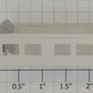Ives 67-15 O Gauge Stamped Metal White Caboose Cupola without Roof