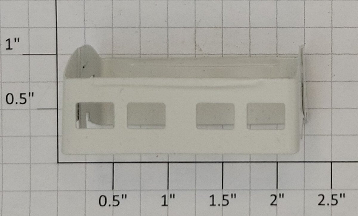 Ives 67-15 O Gauge Stamped Metal White Caboose Cupola without Roof