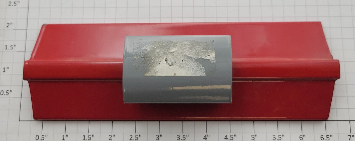 Ives 1127-1 O Gauge 60 Series Red Caboose Cupola Roof with Gray Top Roof