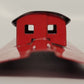 Ives 1127-1 O Gauge 60 Series Red Caboose Cupola Roof with Gray Top Roof