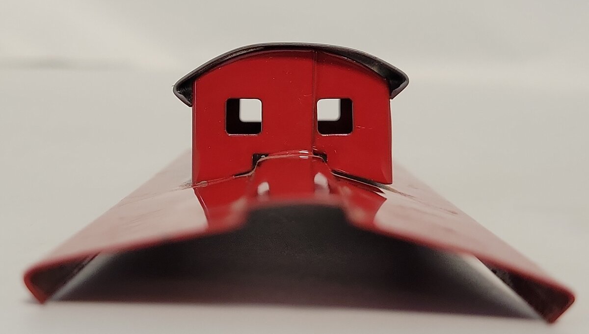Ives 1127-1 O Gauge 60 Series Red Caboose Cupola Roof with Gray Top Roof