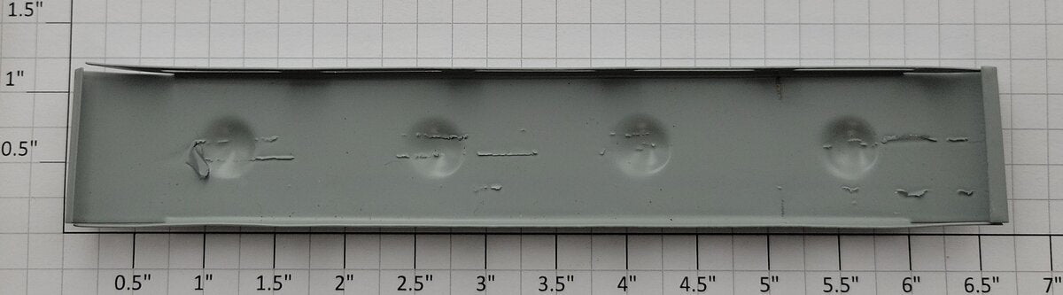 Ives 1138-1 Gray Clerestory Upper Roof Panel