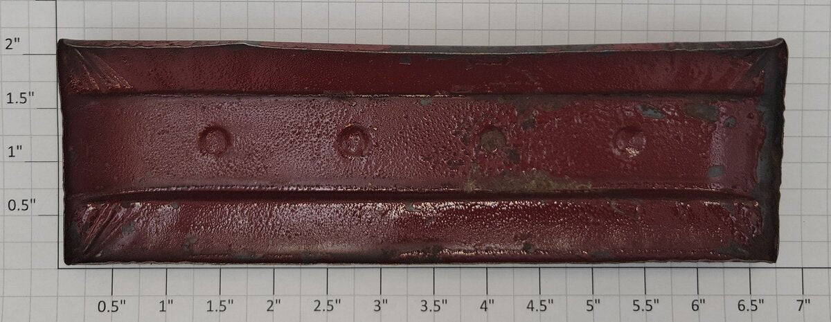 Ives 060-1DR O Gauge Ives 60 Series Dark Red Passenger Car Roof