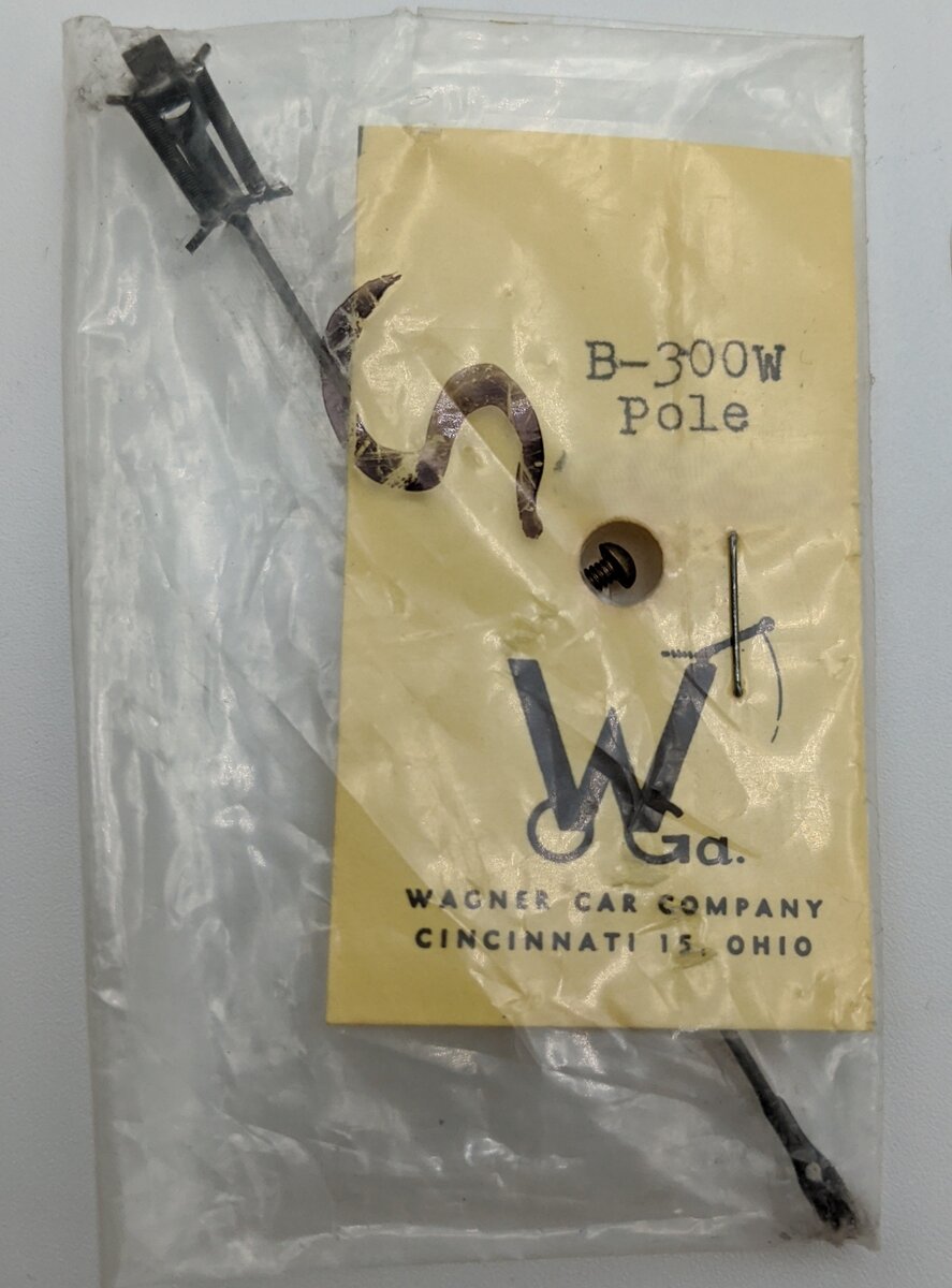 Wagner Car Co. B-300W Pole