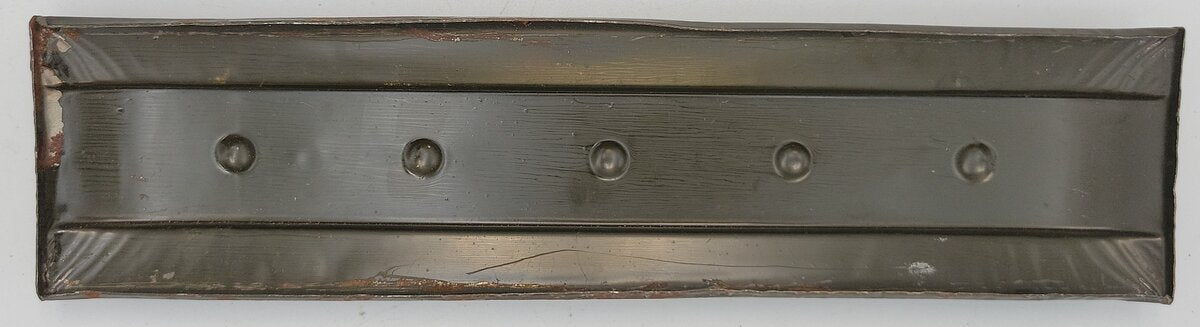 Ives 129-10 O Gauge Olive Green Passenger Car Roof w/ Creases #129, 130