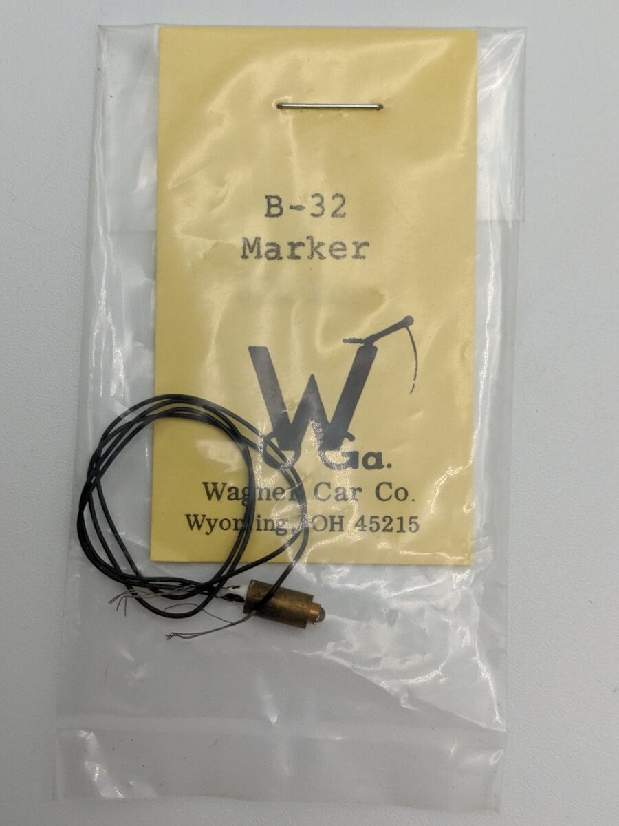 Wagner Car Co. B-32 Marker