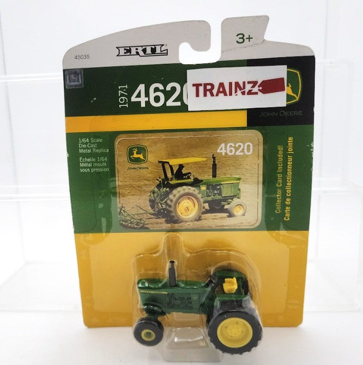Ertl 45035 1:64 Scale Green Tractor John Deere 1971 Model 4620 Die Cast Replica