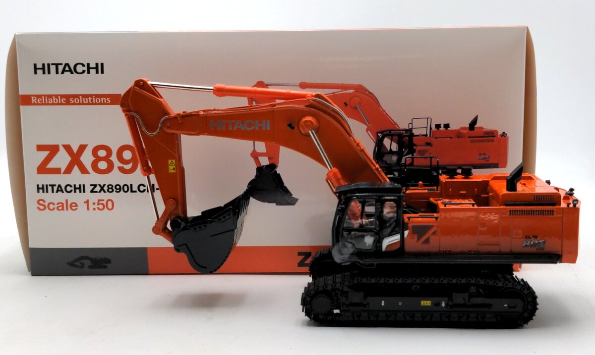 Hitachi ZX890LCH-7 1:50 Scale Zaxis 890LCH-7 Hydraulic Excavator