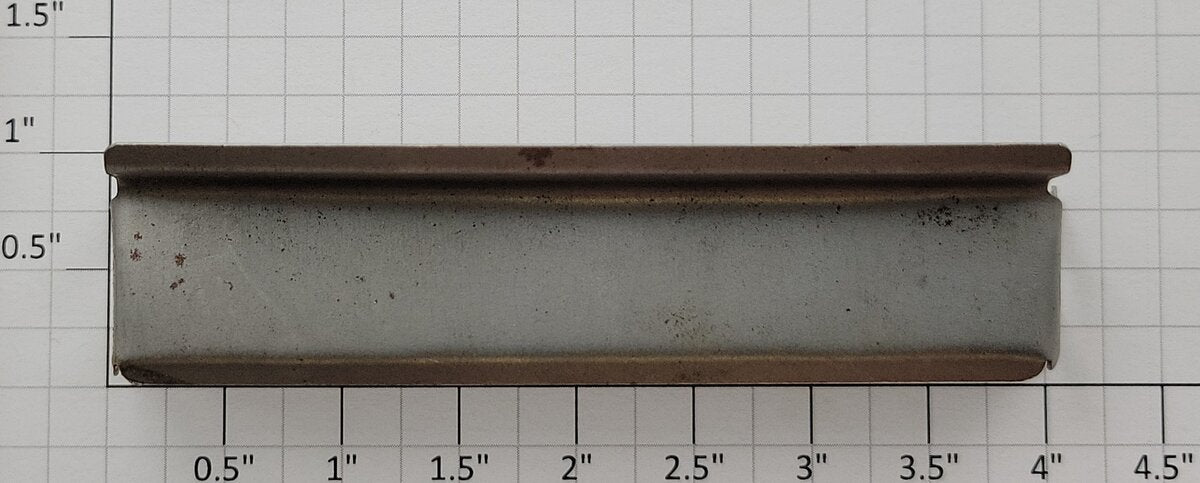 Acme 636-2 G Scale Unfinished Metal Bench with Some Surface Rust