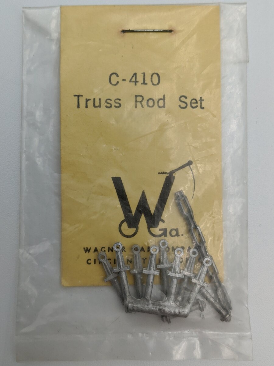 Wagner Car Co. C-410 Truss Rod Set