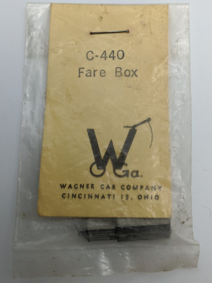 Wagner Car Co. C-440 Fare Box