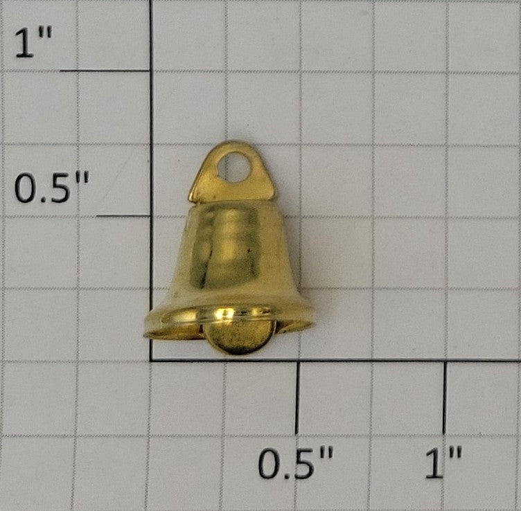 Westrim Crafts 3114/14 Gold Painted 14mm Brass Bell