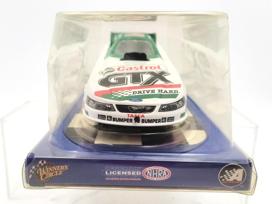 Winners Circle 30231 1:24 Scale John Force Die Cast Funny Car Green Castrol GTX