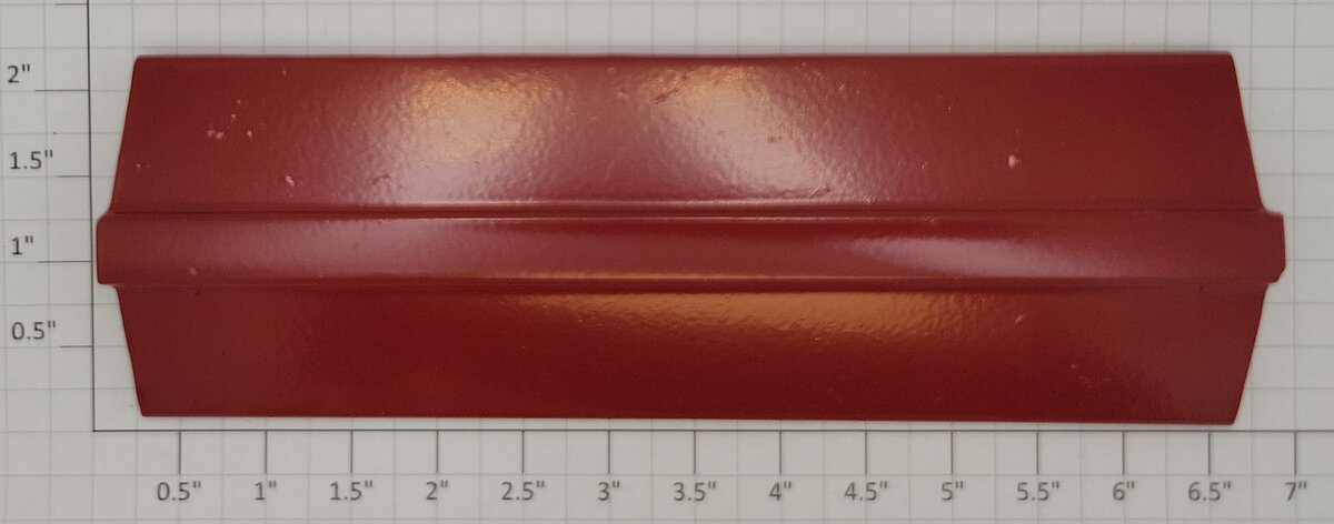 Ives 120-1 120 Series Dark Red Passenger Car Roof