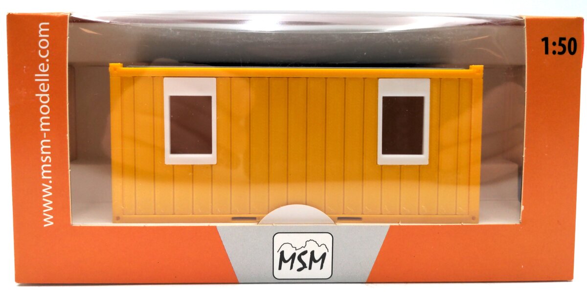 MSM MSM5503-01 1:50 Container Type C- Yellow