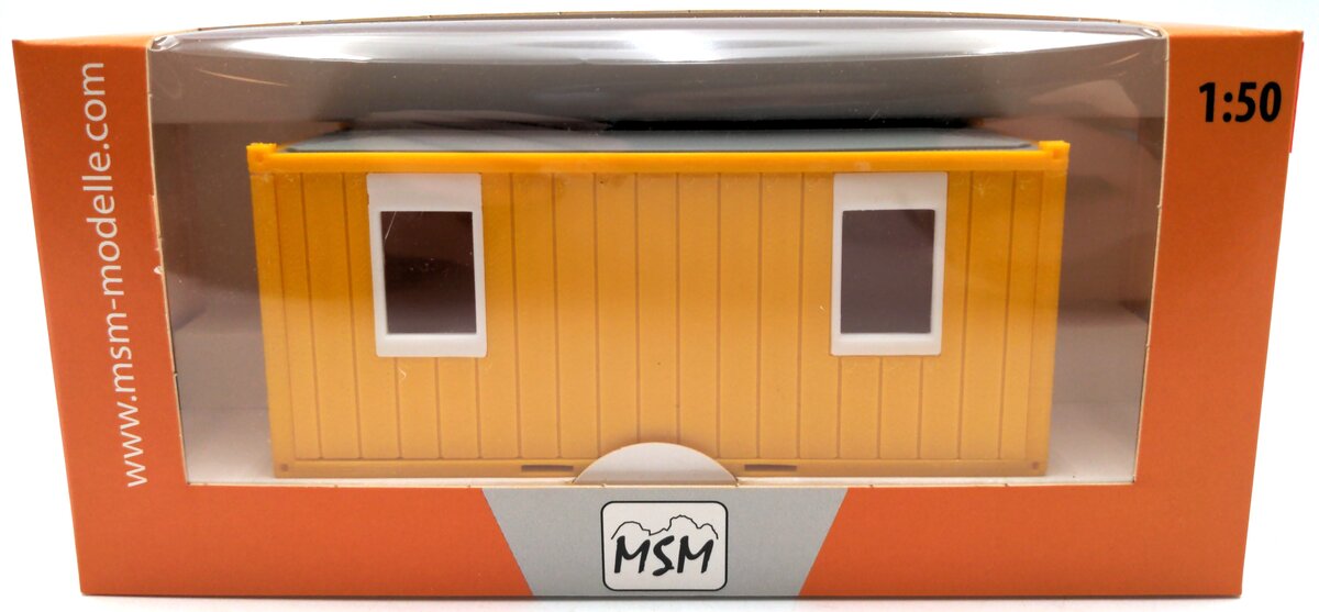 MSM MSM5504-01 1:50 Container Type D - Yellow