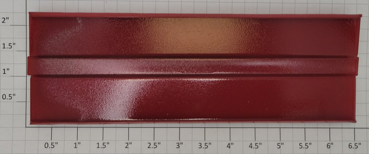 Ives 120-1 120 Series Red Passenger Car Roof