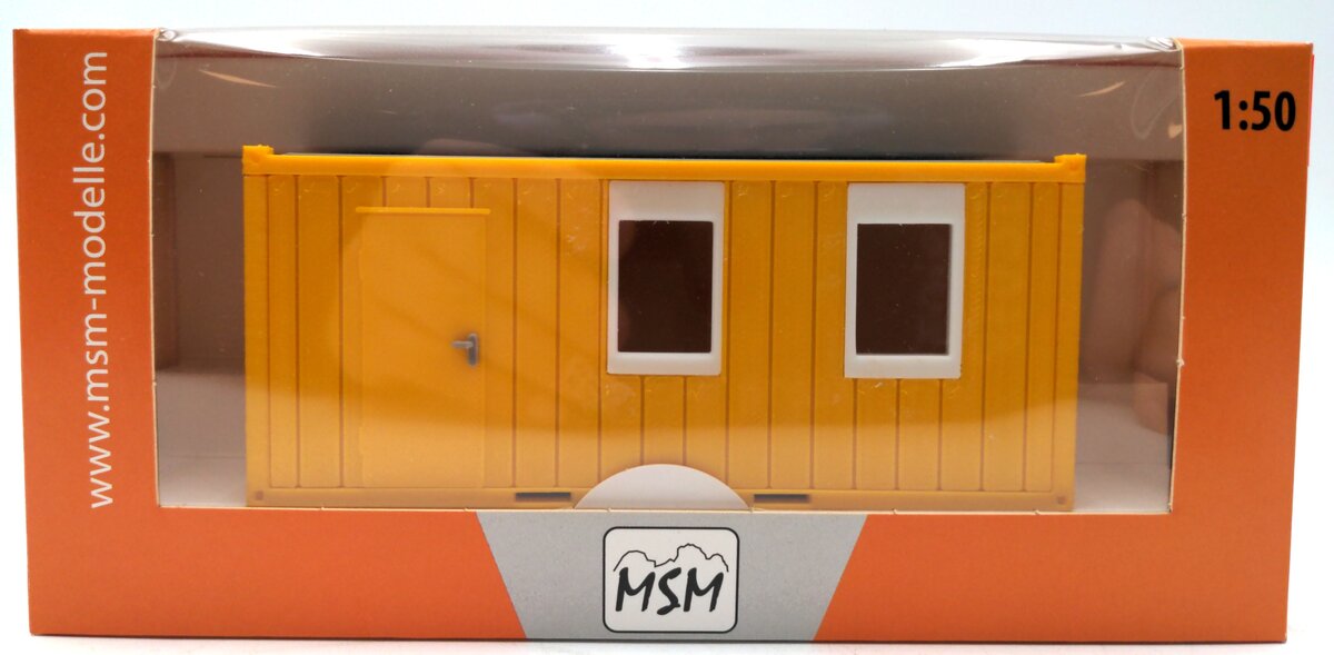 MSM MSM5514-01 1:50 Container Type N - Yellow