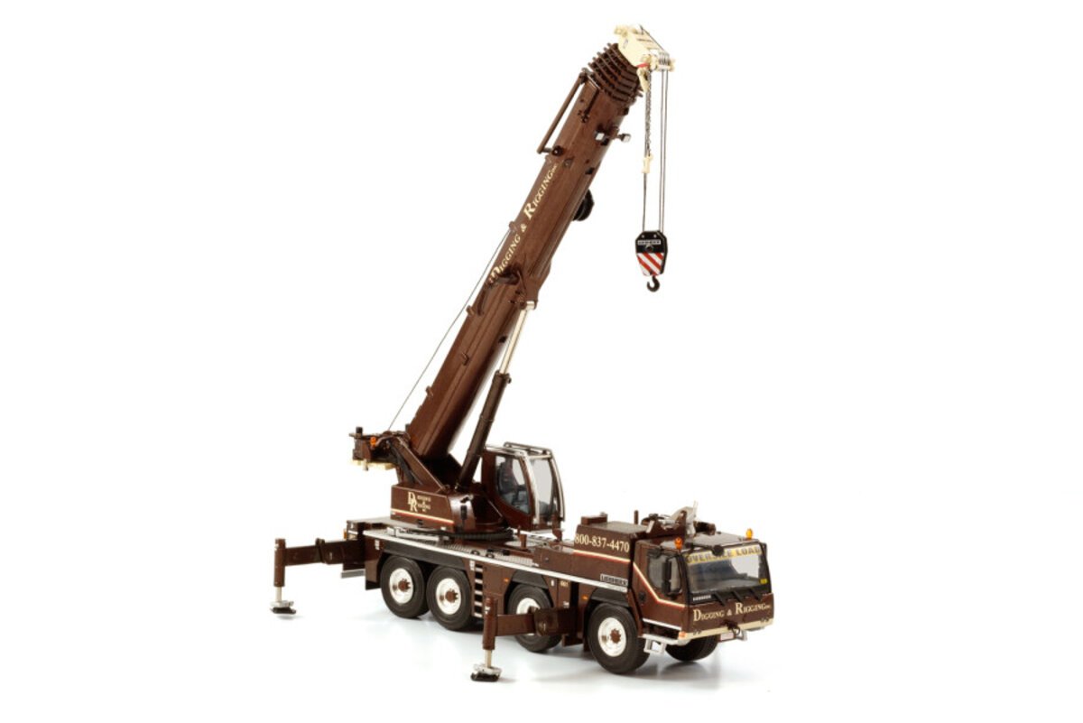WSI 51-2120 1:50 LTM 1090-4.2 Liebherr Mobile Crane - Digging & Rigging