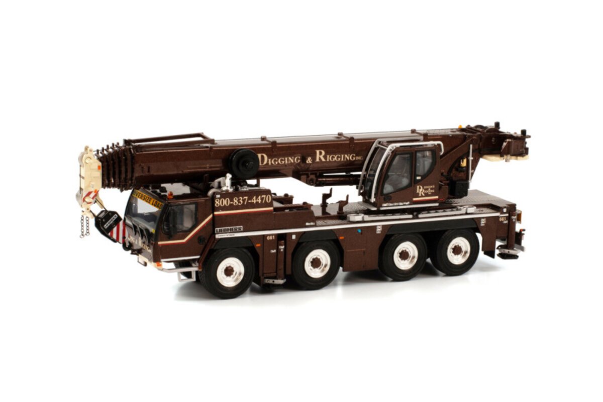 WSI 51-2120 1:50 LTM 1090-4.2 Liebherr Mobile Crane - Digging & Rigging