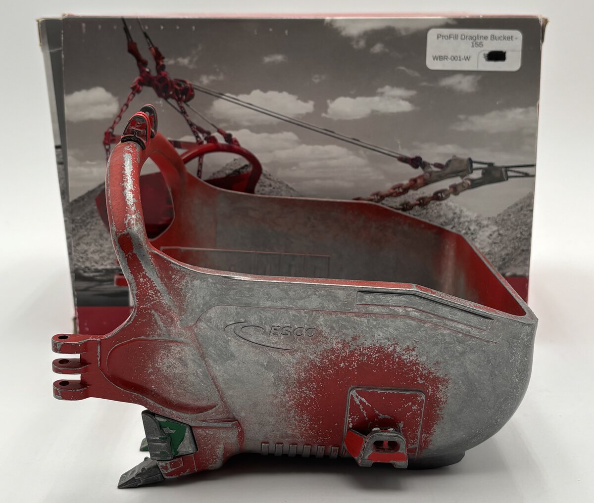 Weiss Brothers WBR-001-W 1:50 Esco Profill Dragline Bucket 155 Cu Yds