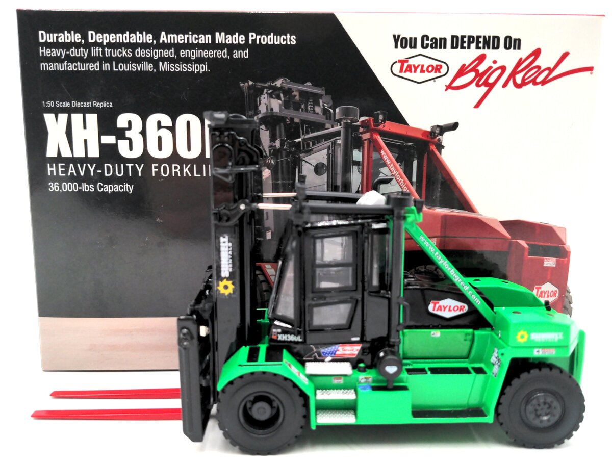 Weiss Brothers 033-SUN 1:50 Taylor XH-360L Heavy Duty Forklift - Sunbelt