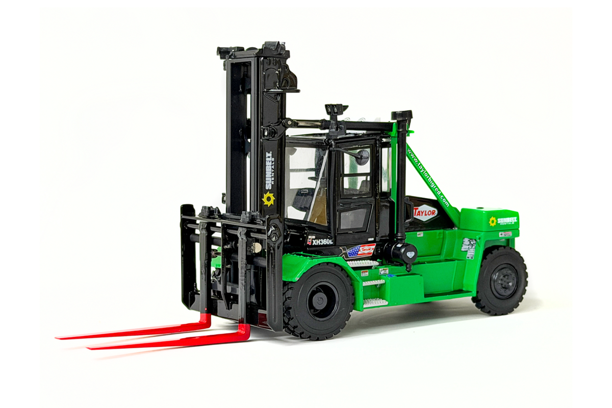Weiss Brothers 033-SUN 1:50 Taylor XH-360L Heavy Duty Forklift - Sunbelt