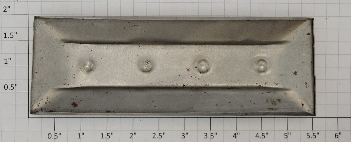 Ives 050-10U O Gauge 50 Series Unfinished Passenger Car / Baggage Car Roof