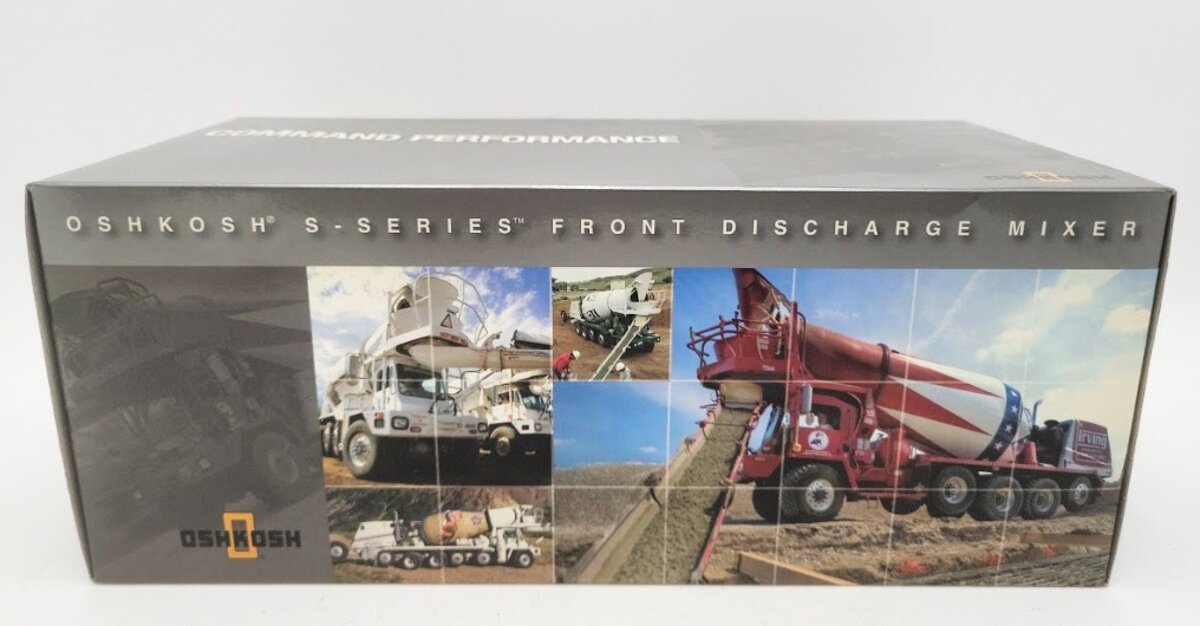 TWH Collectibles TWH075 1:50 Scale 01063 Oshkosh Front Discharge Mixer White