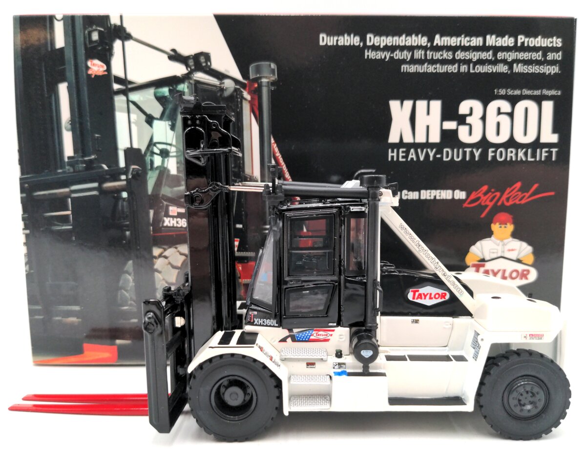 Weiss Brothers 033-W 1:50 Taylor XH-360L Heavy Duty Forklift - White
