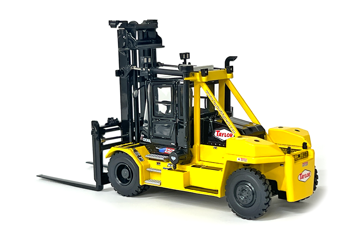 Weiss Brothers 033-Y 1:50 Taylor XH-360L Heavy Duty Forklift - Yellow