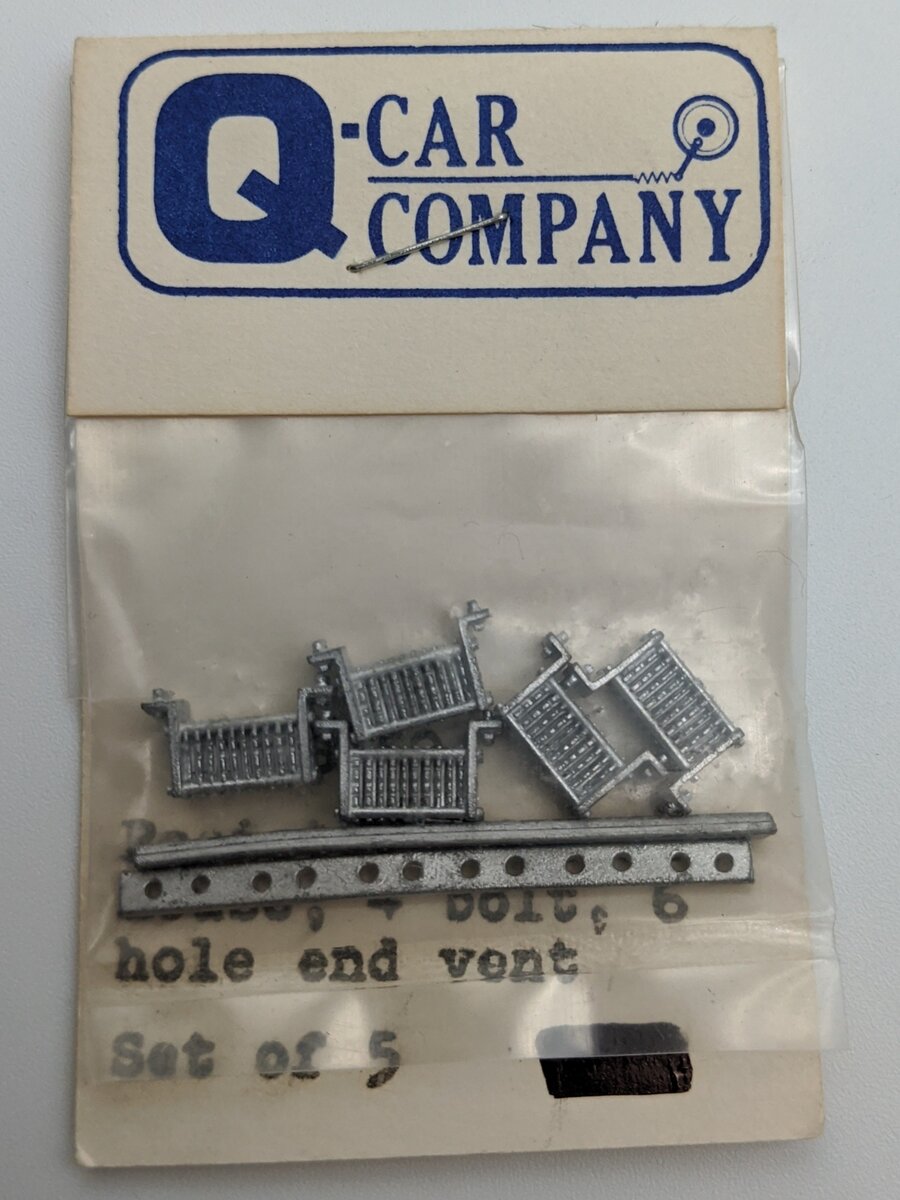 Q-Car Company CS159 Resistor Wasting House 4 Bolt 6 Hole End Vent