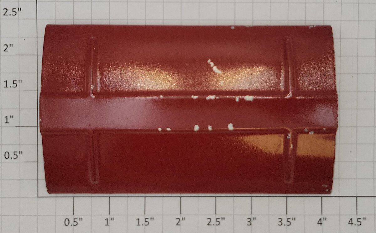 American Flyer 4021-12 Standard Gauge Prewar Dark Red Cupola Roof