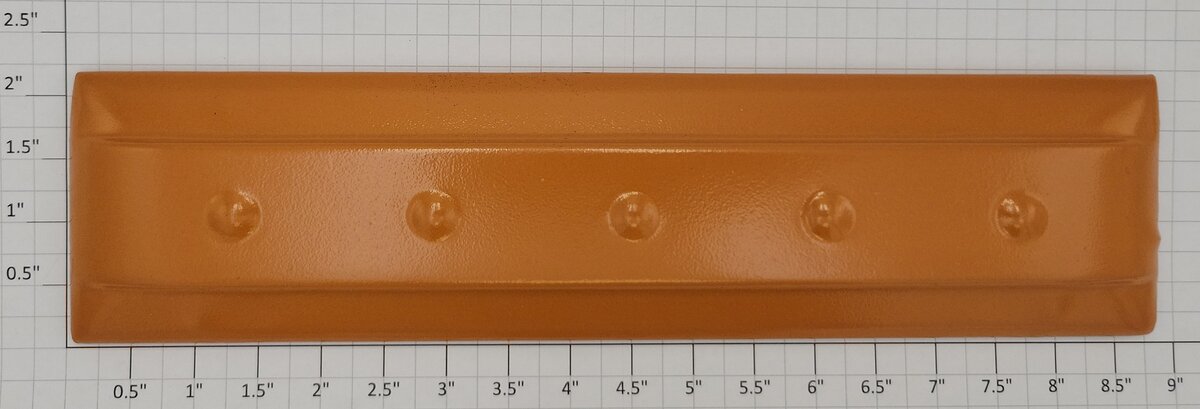 Ives 129-12 129-132 Series Repainted Dark Orange Passenger Car Roof