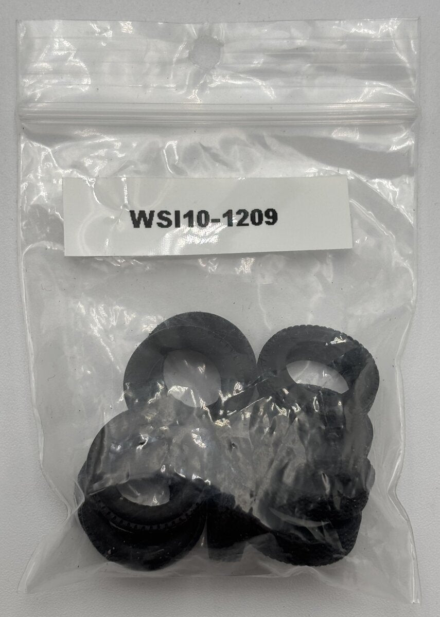 WSI 10-1209 1:50 Lowboy/Low-Loader Tires (Pack of 10)
