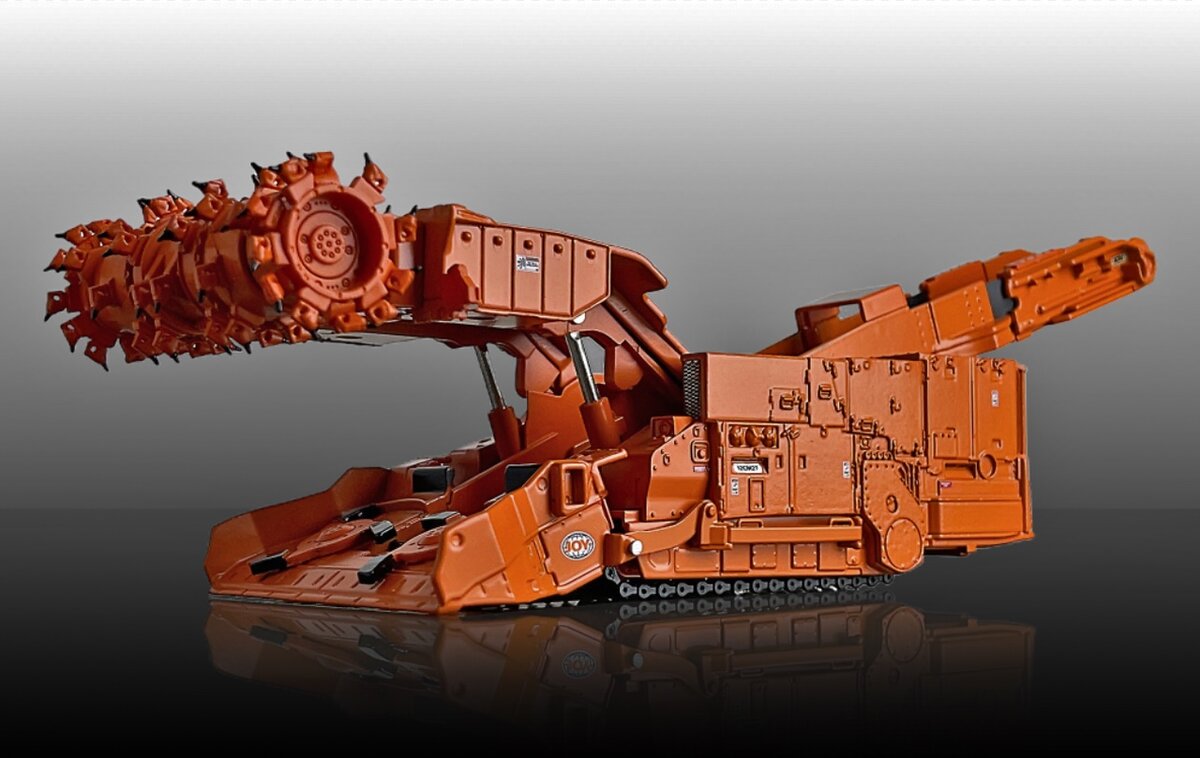 Weiss Brothers 029 1:50 Komatsu 12CM27 Continuous Miner