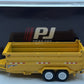 Weiss Brothers WBR035-1403 1:50 Yellow PJ Trailers 83" Low-Pro High Side Dump DM