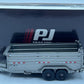 Weiss Brothers WBR035-1404 1:50 Grey PJ Trailers 83" Low-Pro High Side Dump (DM)